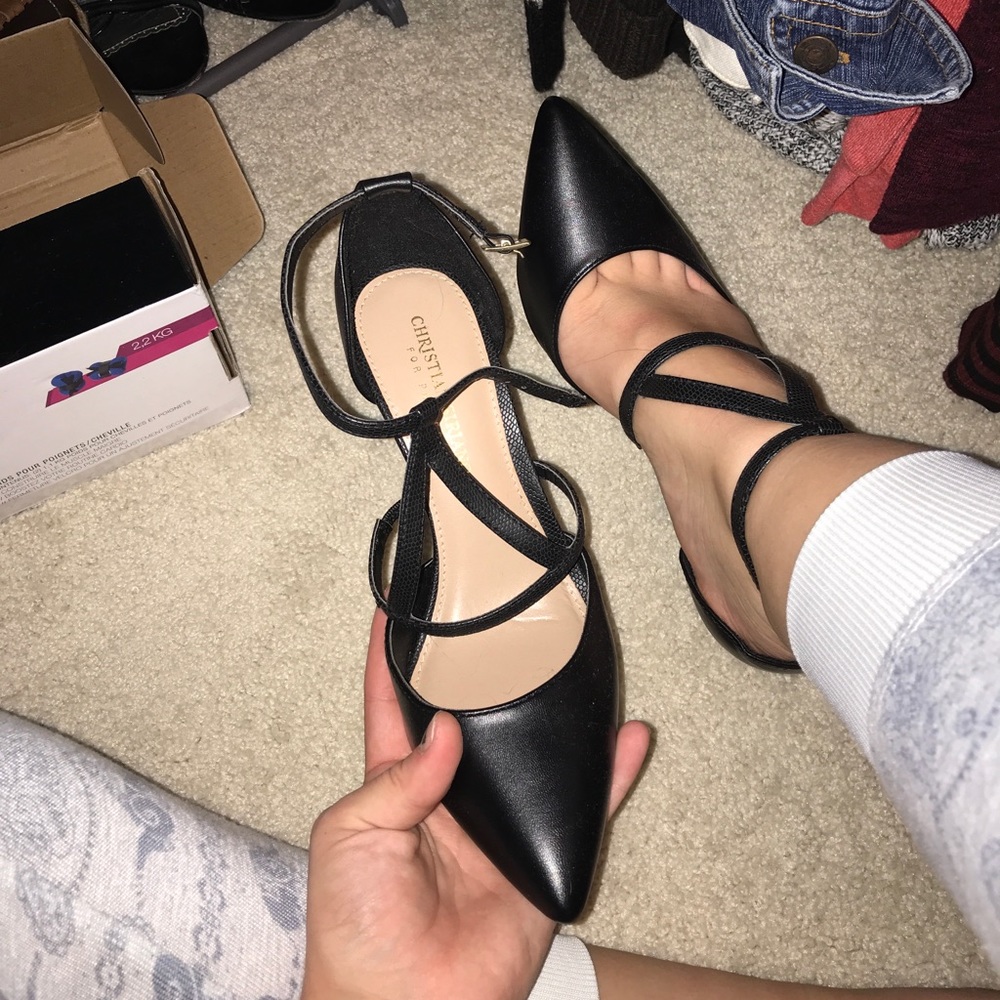 Black heels
